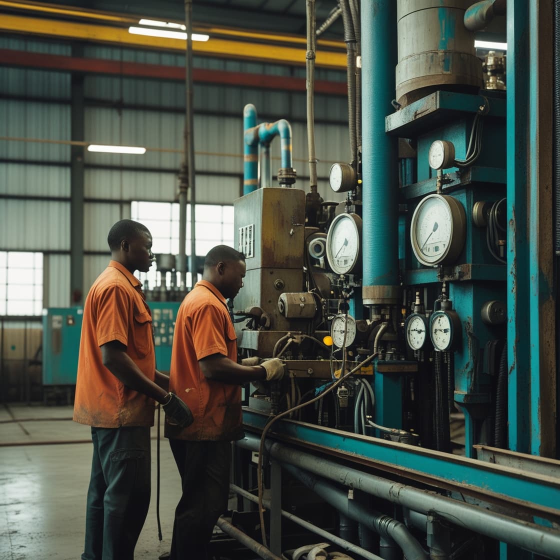 Business professionals working together